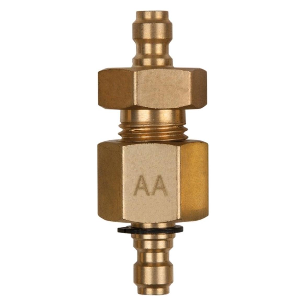 KS Tools Doppel-Adapterstück M14x1,5 Innen- und Aussengewinde und 3/8" Schlauchanschluss (150.2347)