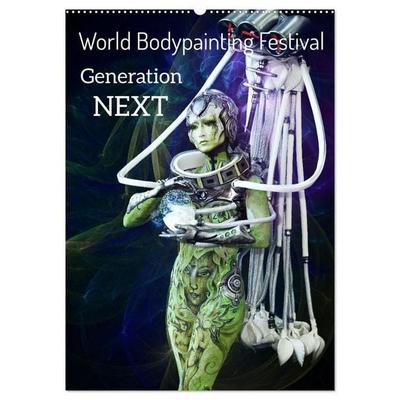 World Bodypainting Festival: Generation NEXT (Wandkalender 2027 DIN A2 hoch), CALVENDO Monatskalender