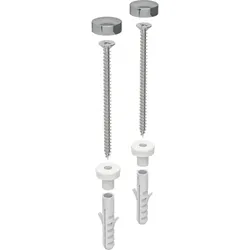 Geberit Ersatzteile Befestigungsmaterial für Stand-WC und Standbidet: hochglanz-verchromt, 500896001 500896001