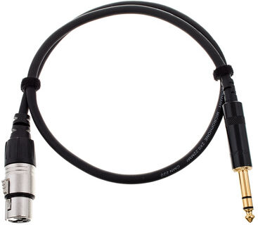 Cordial CFM 0,6 FV Schwarz