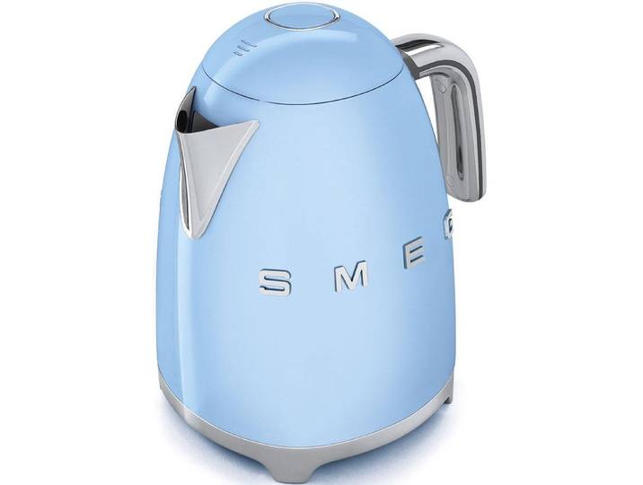 SMEG Wasserkocher KLF03PBEU , blau (pastellblau), B:22,3cm H:24,8cm T:17,1cm, Wasserkocher, Wasserkocher