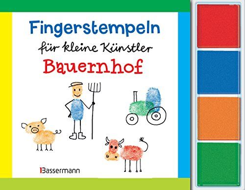 Norbert Pautner - Fingerstempeln f.kl. Künstler- Bauernhof-Set: Bauernhof. Mit vier Fingerstempelfarben - Preis vom 11.10.2026 15:43:13 h