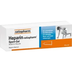 HEPARIN-RATIOPHARM Sport Gel 100 g