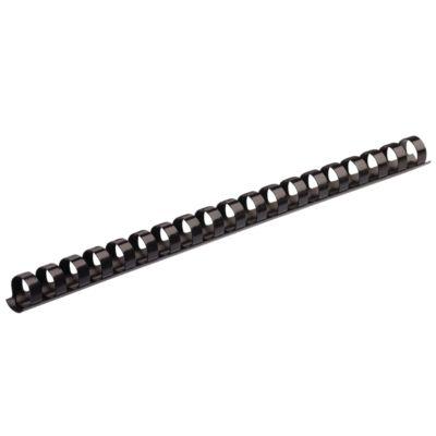 Fellowes Plastik-Binderücken, Format 8 mm, 100 Stück, f. Plastikbindemaschinen, schwarz, 100