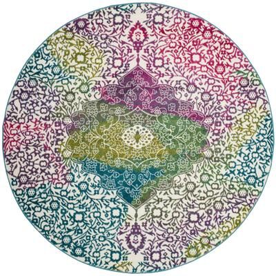 SAFAVIEH Watercolor Agafia Medallion Rug