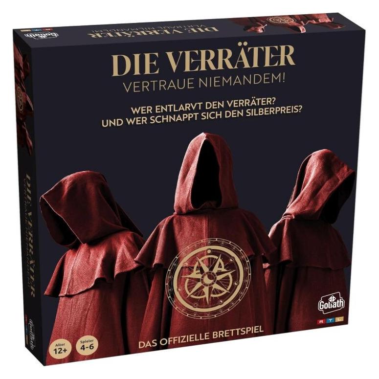 Tomy Die Verräter Brettspiel (Deutsch, 4 - 6 Spieler) (T73984DE)