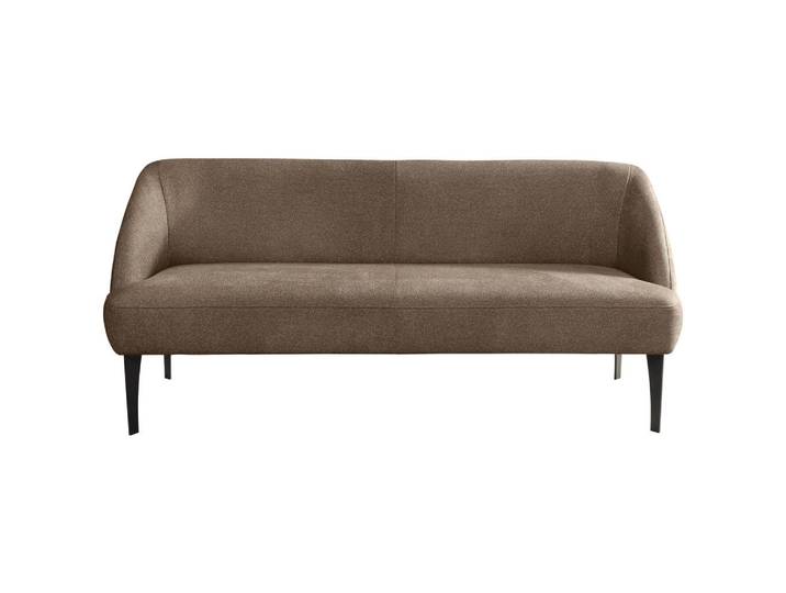Moderano Sitzbank, Braun, Metall, 3-Sitzer, 197x85x72 cm, Stoffauswahl, Esszimmer, Bänke, Sitzbänke