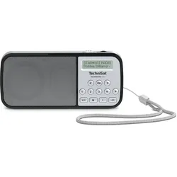 DAB+/UKW Tragbares Radio  TechniRadio RDR (Silber) 