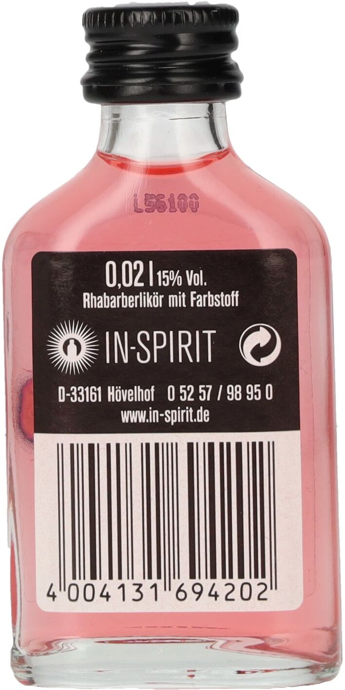 Laber Rhabarber Rhabarberlikör 15% Vol. 0,02l