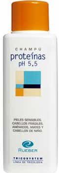 RUEBER champú proteínas pH 5.5 220ml