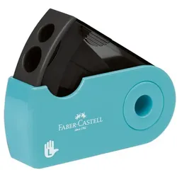 Faber-Castell (Schule) Linkshänder Doppelspitzdose »Sleeve« blau blau