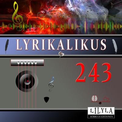 Lyrikalikus 243 - Christian Morgenstern, Audio, 9783988523518