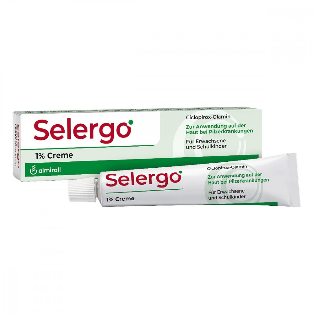 ALMIRALL HERMAL GmbH Selergo 1% bei Pilzerkrankungen 06714060