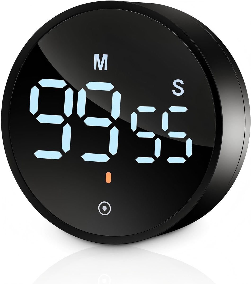 Digitale magnetische keukentimer met stopwatch voor koken, bakken en sport