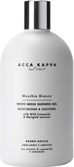 500ml Acca Kappa Muschio Bianco Gel doccia