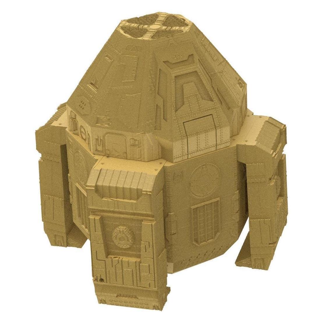 Feldherr Fates End Dice Jail: Escape Pod, gold (Kunststoff) (376956)