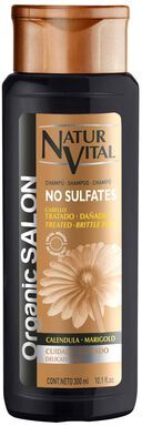 Natur Vital Champô Organic Salon No Sulfates Calendula 300 ml