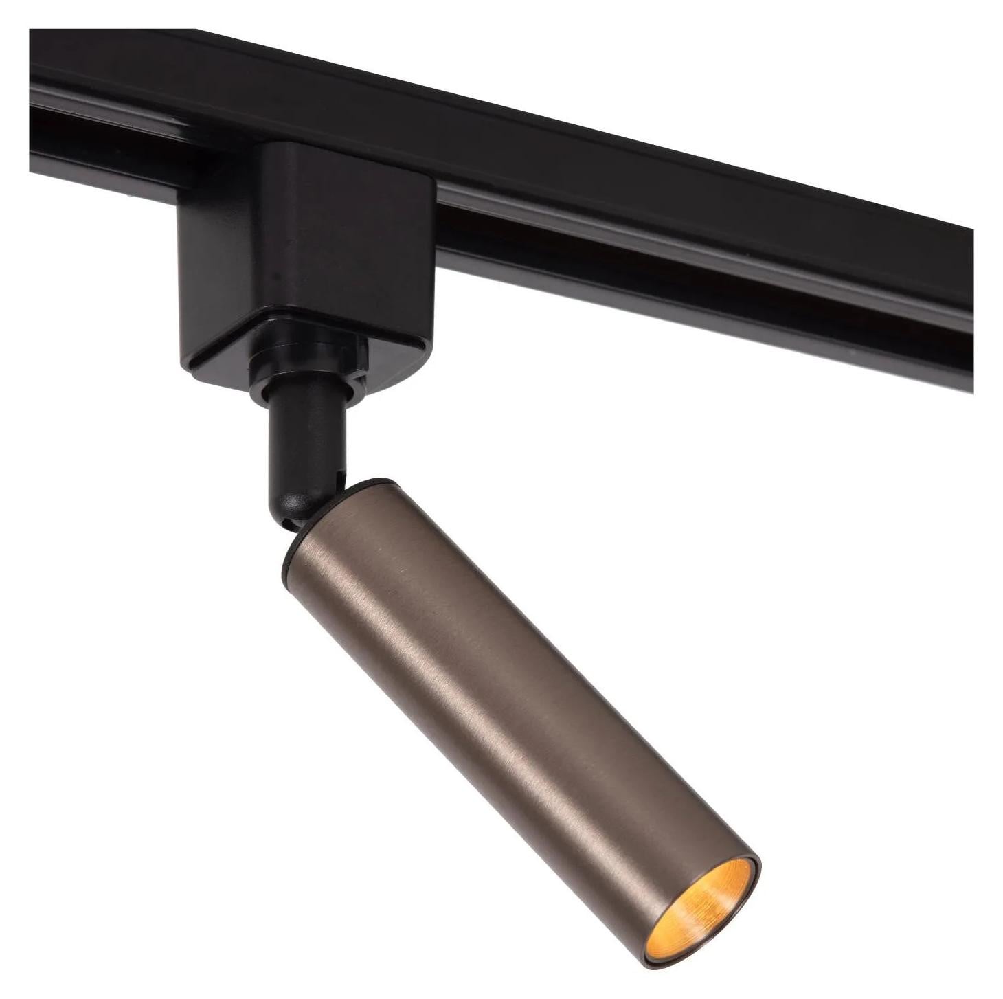 Lucide TRACK KEONI Spotlamp voor railsysteem - Modern - Aluminium - Bruin