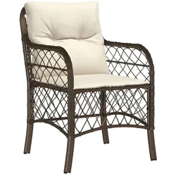 vidaXL, Gartentisch + Balkontisch, Garana (Spitzes Bein) (80 x 80 x 74 cm)