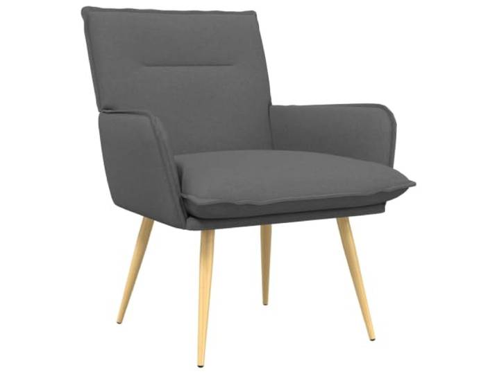 Makastle Sessel Dunkelgrau Stoff