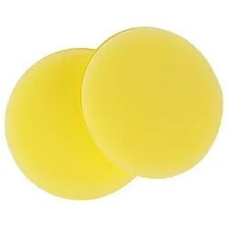 Carmotion Applikator Pad Schwamm für Wachse und Polituren 12,5 cm 2er Pack
