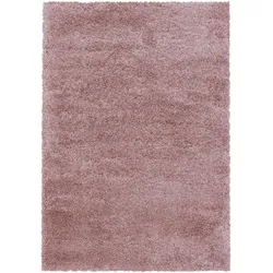 Hochflorteppich Fluffy Rosa ca. 80x150cm
