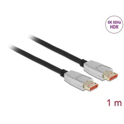 Delock DisplayPort Kabel 8K 60 Hz 1 m