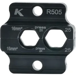 Klauke, Zange Zubehör, R504 Presseinsatz K50er 6-16qmmf.Rohrkabelschuhe/Verbinder Normalausf.