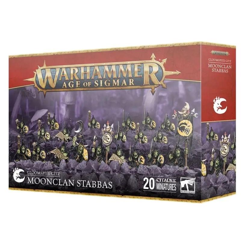 Warhammer Fantasy Warhammer Age Of Sigmar - Gloomspite Gitz - Moonclan Stabbas (89-07)