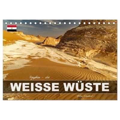 Ägypten - die Weisse Wüste (Tischkalender 2027 DIN A5 quer), CALVENDO Monatskalender