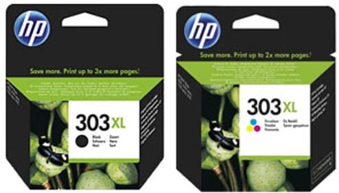 HP 303XL Pack ahorro Negro / Color