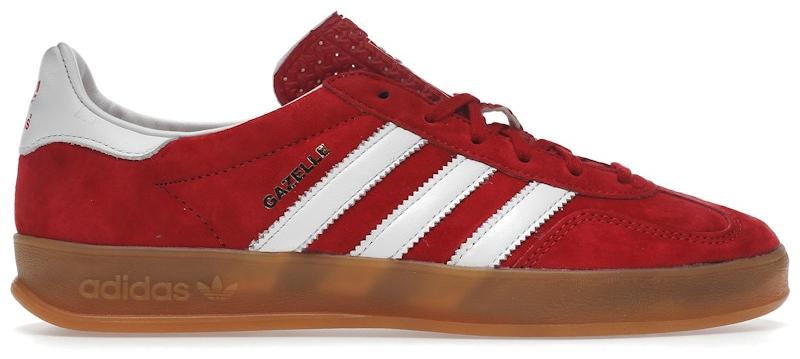 adidas Gazelle Indoor Scarlet Cloud White - EU 36