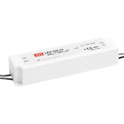 MW LPV-100-12 - LED-Trafo, 100 W, 12 V DC, 8500 mA
