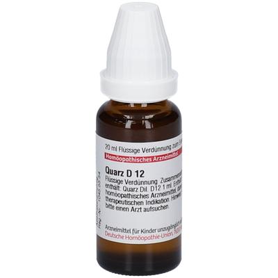 Quarz D 12 Dilution 20 ml