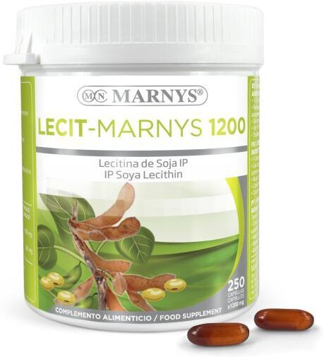 Marnys Soy Lecithin 1200 mg 250 capsules