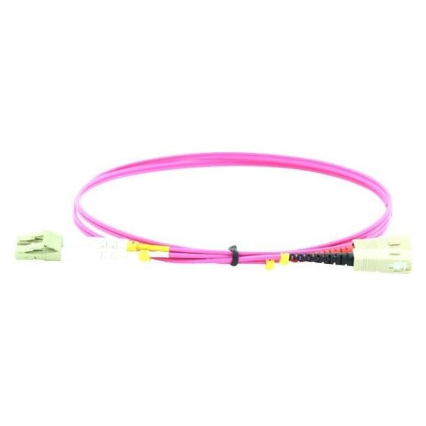 MicroConnect LC/UPC-SC/UPC 0.5m OM4 (0.50 m) (FIB4220005P)
