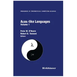 Algol-like Languages, Fachbücher von Robert D. Tennent, Peter O'Hearn