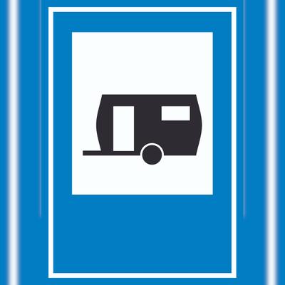 HB-Druck Wohnwagen Schild A0 (841x1189mm)
