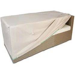 Oviala Business Schutzhülle Sofa Gartenmöbel 2-Sitzer