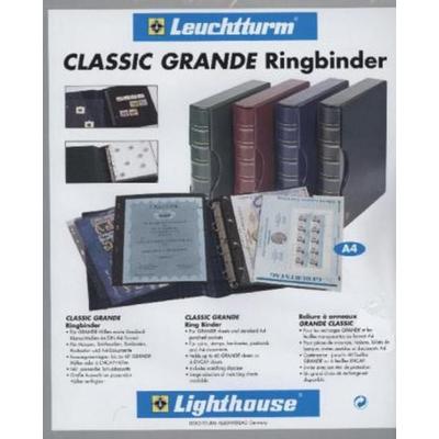 Grande Ringbinder im Classic-Design, inkl. Schutzkassette, rot