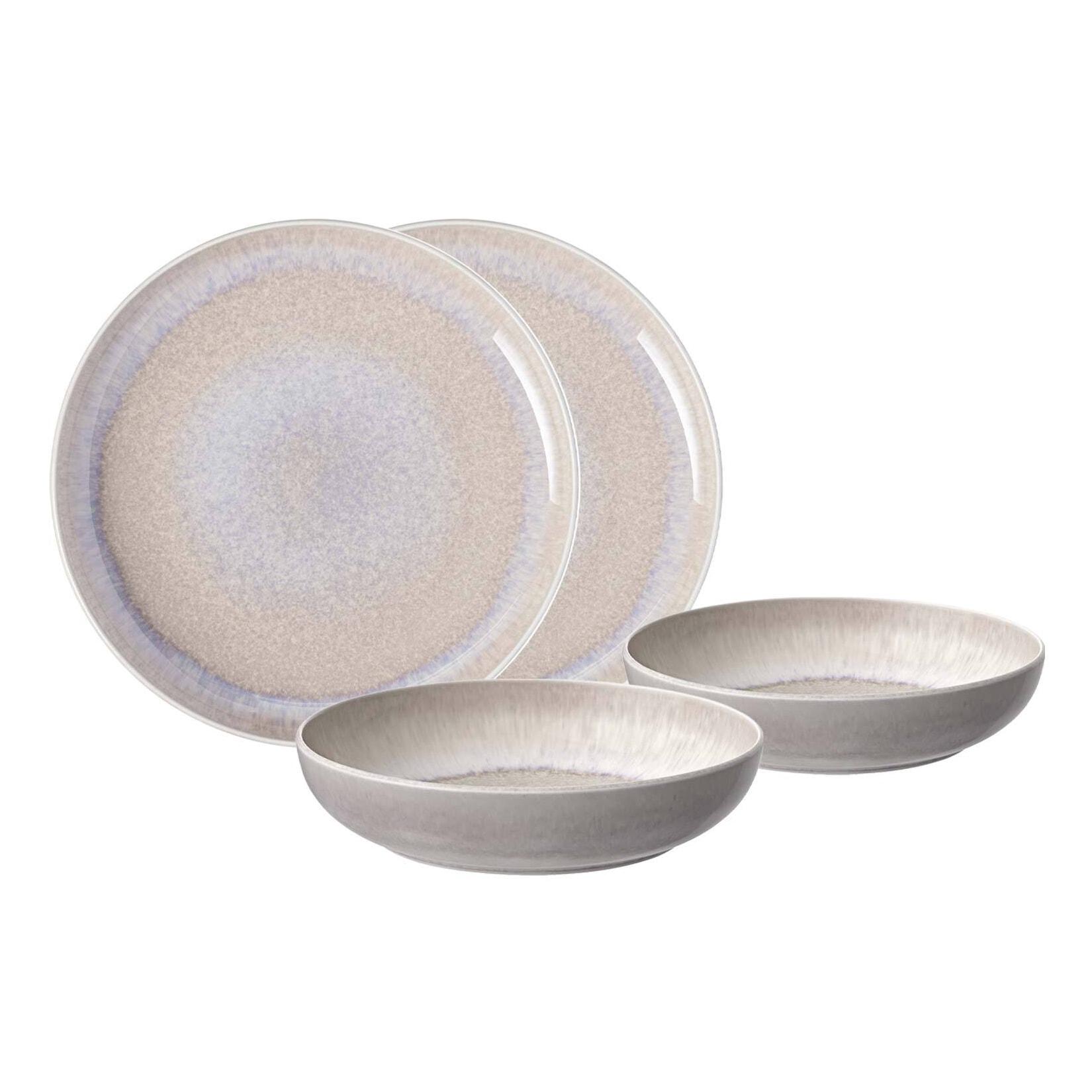 like. by Villeroy & Boch Tafel-Set Perlemor Sand 4-tlg.