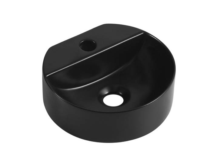 Vasque lave-mains suspendue ronde