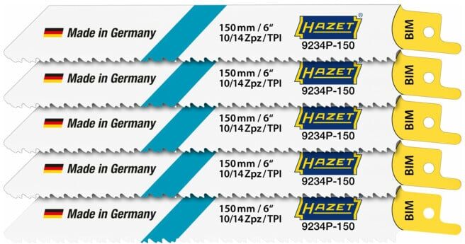 Jeu de lames de scie HAZET 9234P-150/5 : 5 (9234P-150/5)