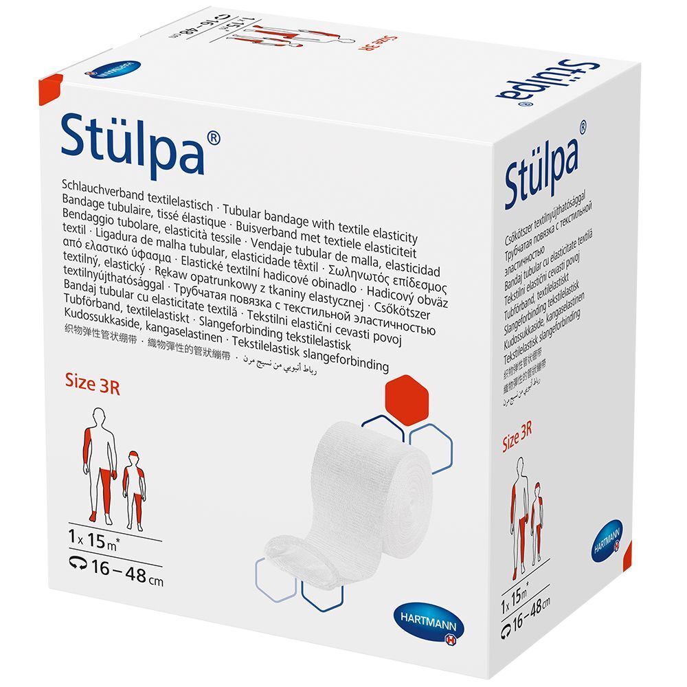 Stülpa Rolle 3R 8 cmx15 m Fuß/Arm/K.Kopf 1 St Verband