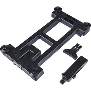 Basil Gepäckträger-Adapter MIK 2.0 Adapterplatte, für Gepäckträgertaschen & Körbe, mit Schlüssel