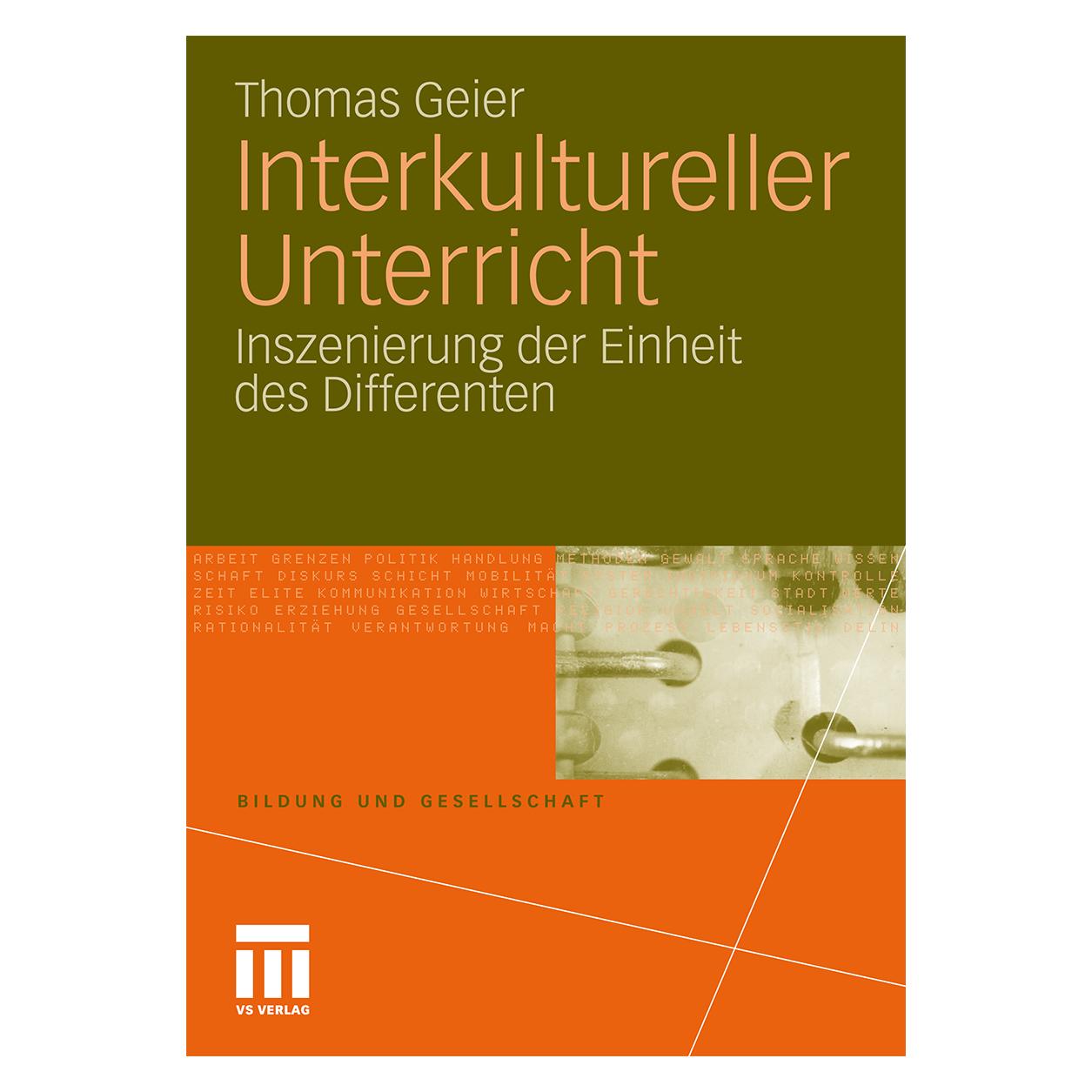VS Interkultureller Unterricht (Deutsch, Softcover, Thomas Geier) (7216606)