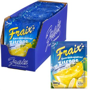 Fraix Getränkepulver Zitrone, Erfrischungsgetränk, 25 Stück