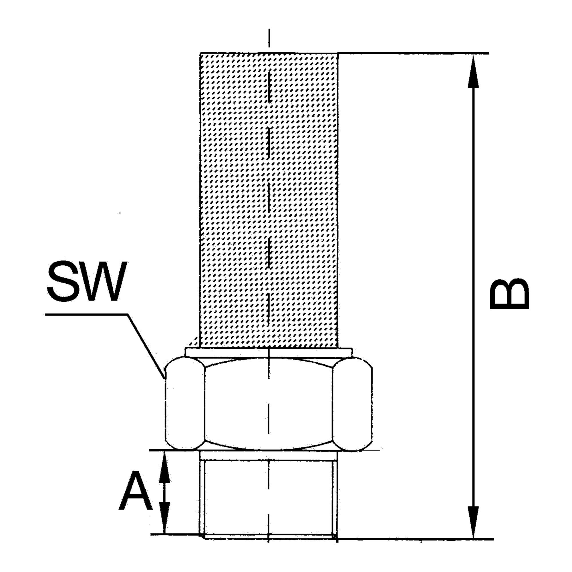 Riegler Schalldämpfer, Edelstahl 1.4401, G 1/2, SW 23 (562-4 ES)