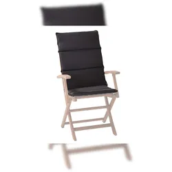 Merxx Kissen für Comodoro Klappsessel, 100 x 50 x 50 cm, Grau