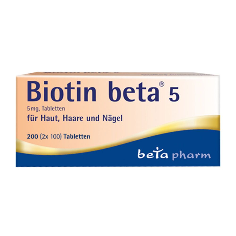 Biotin Beta 5 Tabletten 200 St